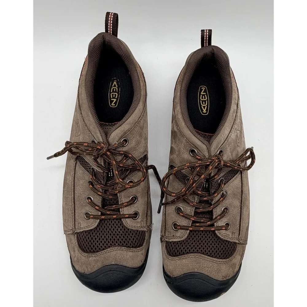 Keen Shoes Men's Sz 10.5 Brown Wichita Hiking Leather